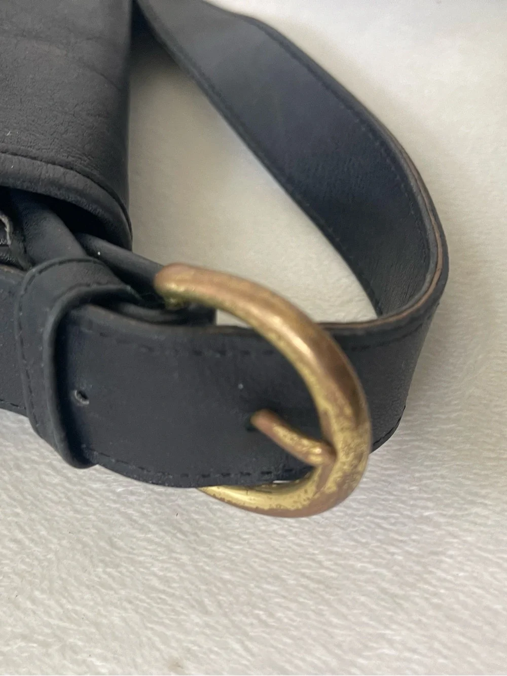 Coach Soho Fletcher Vintage Black Leather Bag